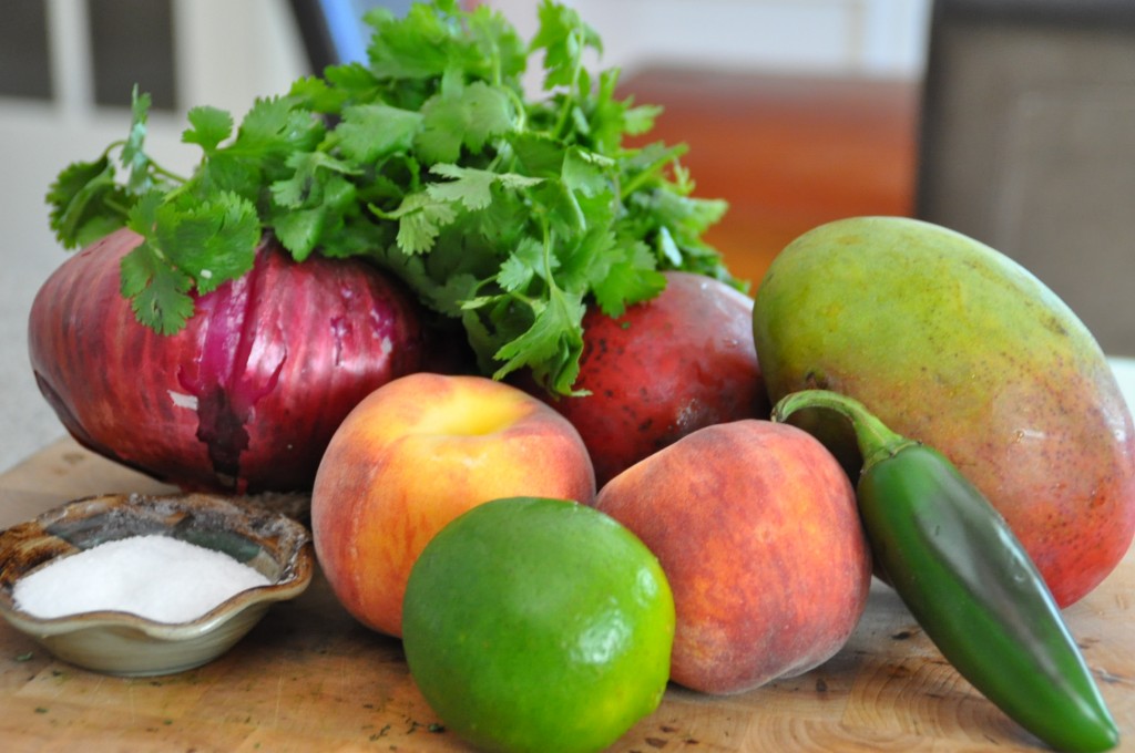 Peach Mango Salsa