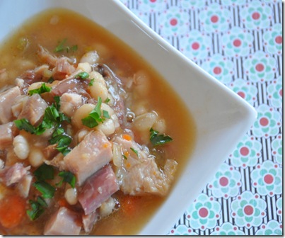 Smoked Turkey Navy Bean soup (8)