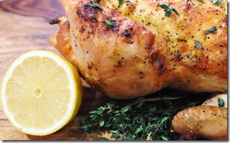 Lemon Pepper Roasted chicken