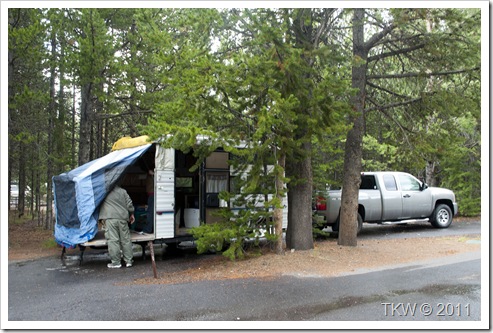 Camper Set-up