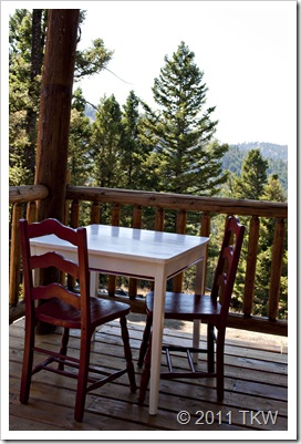 Table and chairs