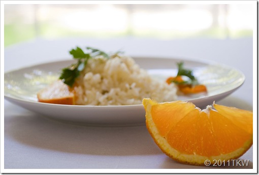 Orange Tarragon Basmati Rice 1