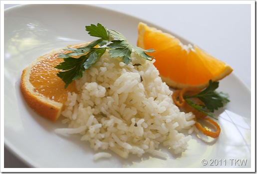 Orange Tarragon Basmati Rice