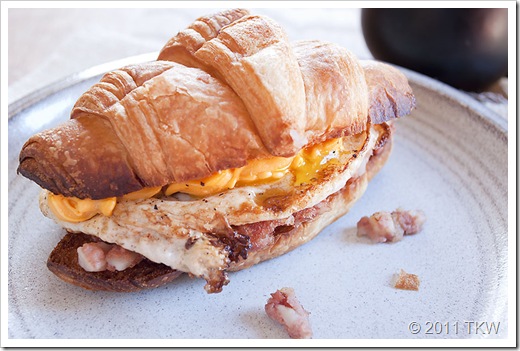 Redneck Breakfast on a Croissant_111611_0015