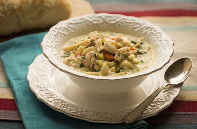 Creamy Chicken Noodle Soup-6980