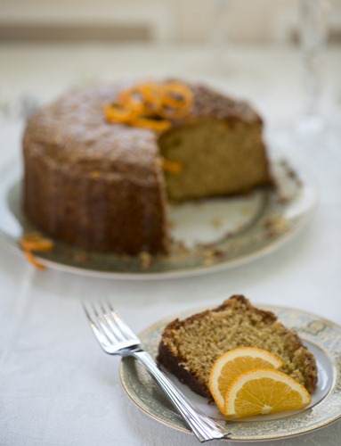 Olive Oil Orange Cake-8052