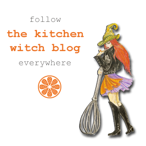 follow the kitchen witch on social media