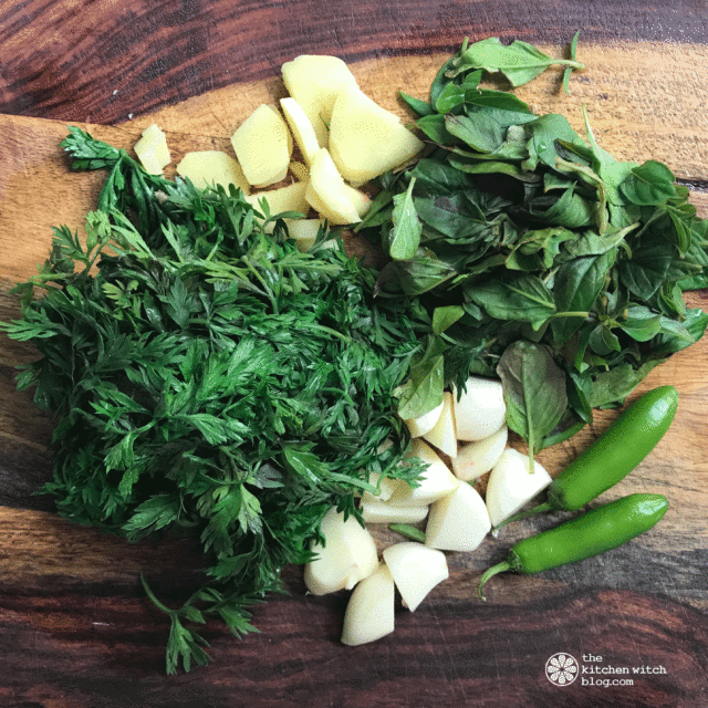 Asian Gremolata by the Kitchen Witch Blog