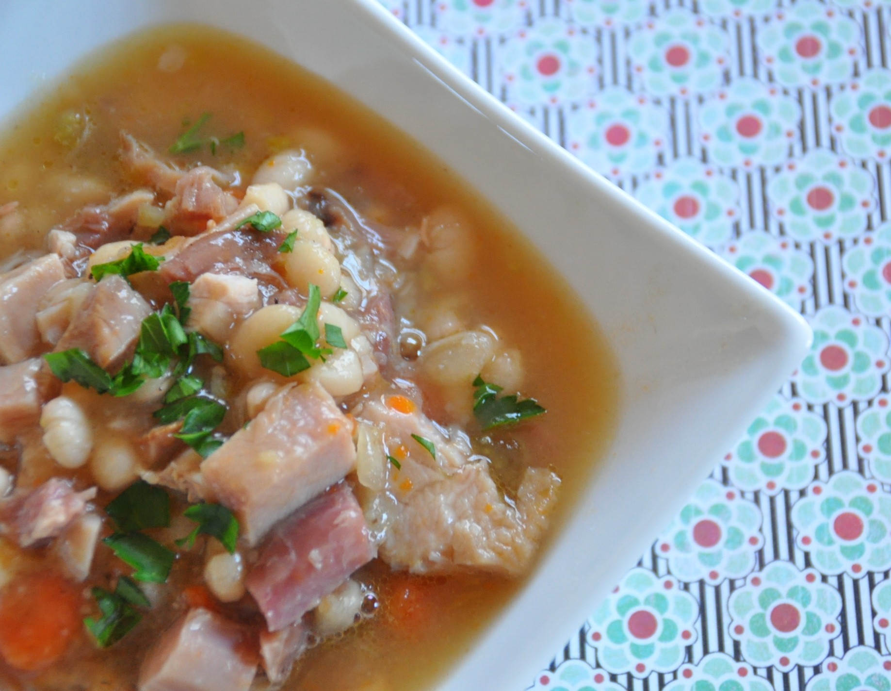 Smoked Turkey Wings and White Bean Dressing - The Local Palate