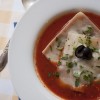 Rciotta, olives, mushrooms, Won Tons, Garlic, red sauce, Italian, food, recipes