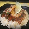 shrimp, tomatoes, Cilantro, rice, brown rice, Spanish, Dominican Republic, traditional, intermational,