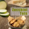 Roasted Garlic Zucchini Tots www.thekitchenwitchblog.com
